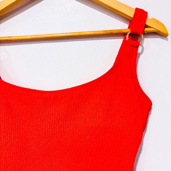 MICHAEL KORS Coral Underwire One-Piece Swimsuit | Vacation style | Size 10 * - Picture 3 of 7